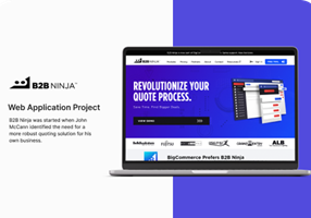 Expedey Project - Marketing site Web Development for B2B Ninja