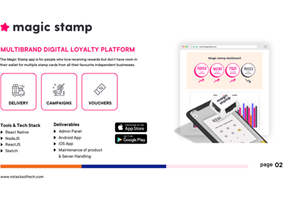 Nstack Softech LLP Project - Magicstamp - Loyalty cards made digital