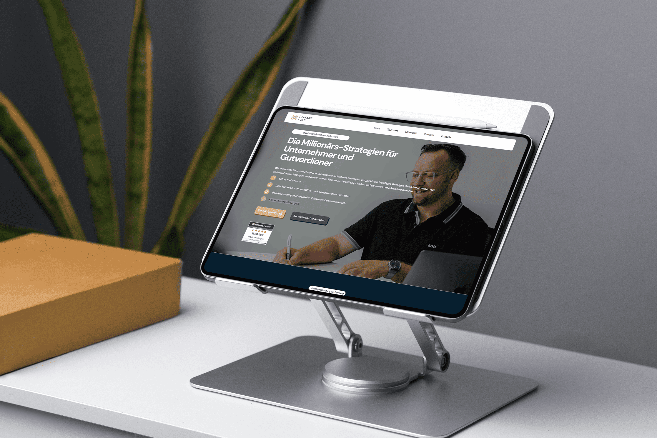 PT-Webdesign Project - Finance website