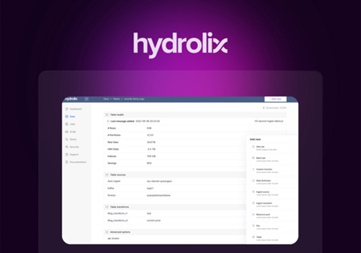 Hydrolix - elastic cloud data platform - Hydrolix