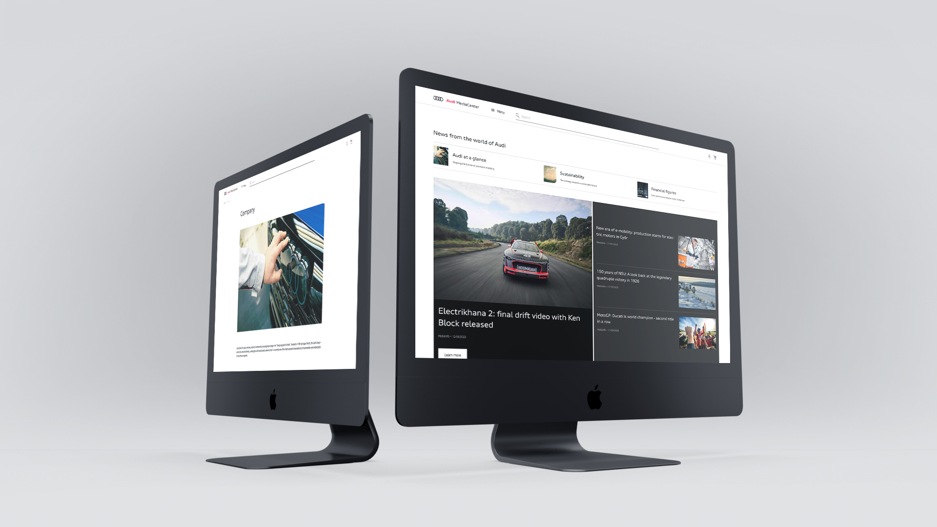 makandra Project - Kommunikationsplattform Audi MediaCenter