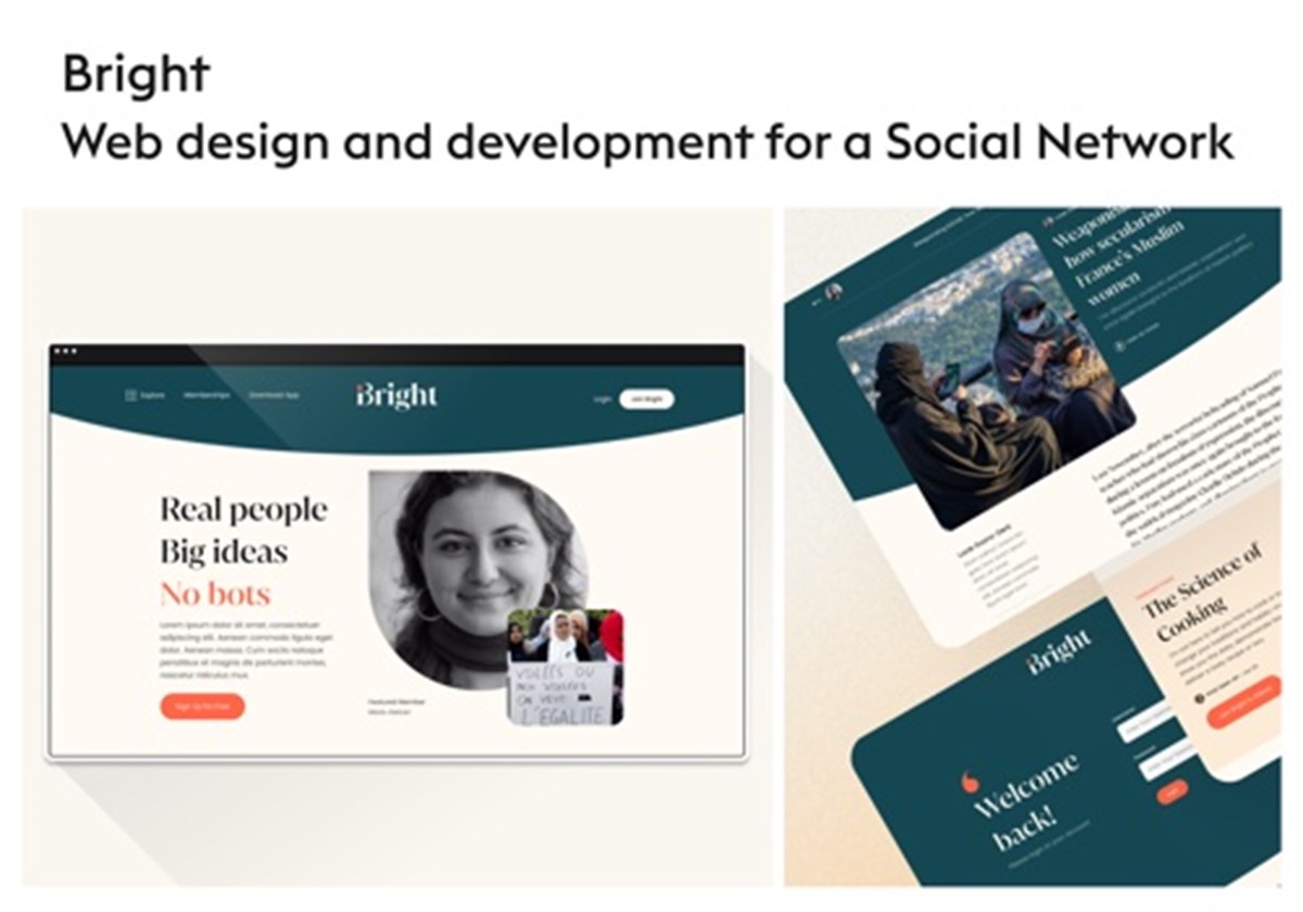 The Bright App - Social Network - The Bright App