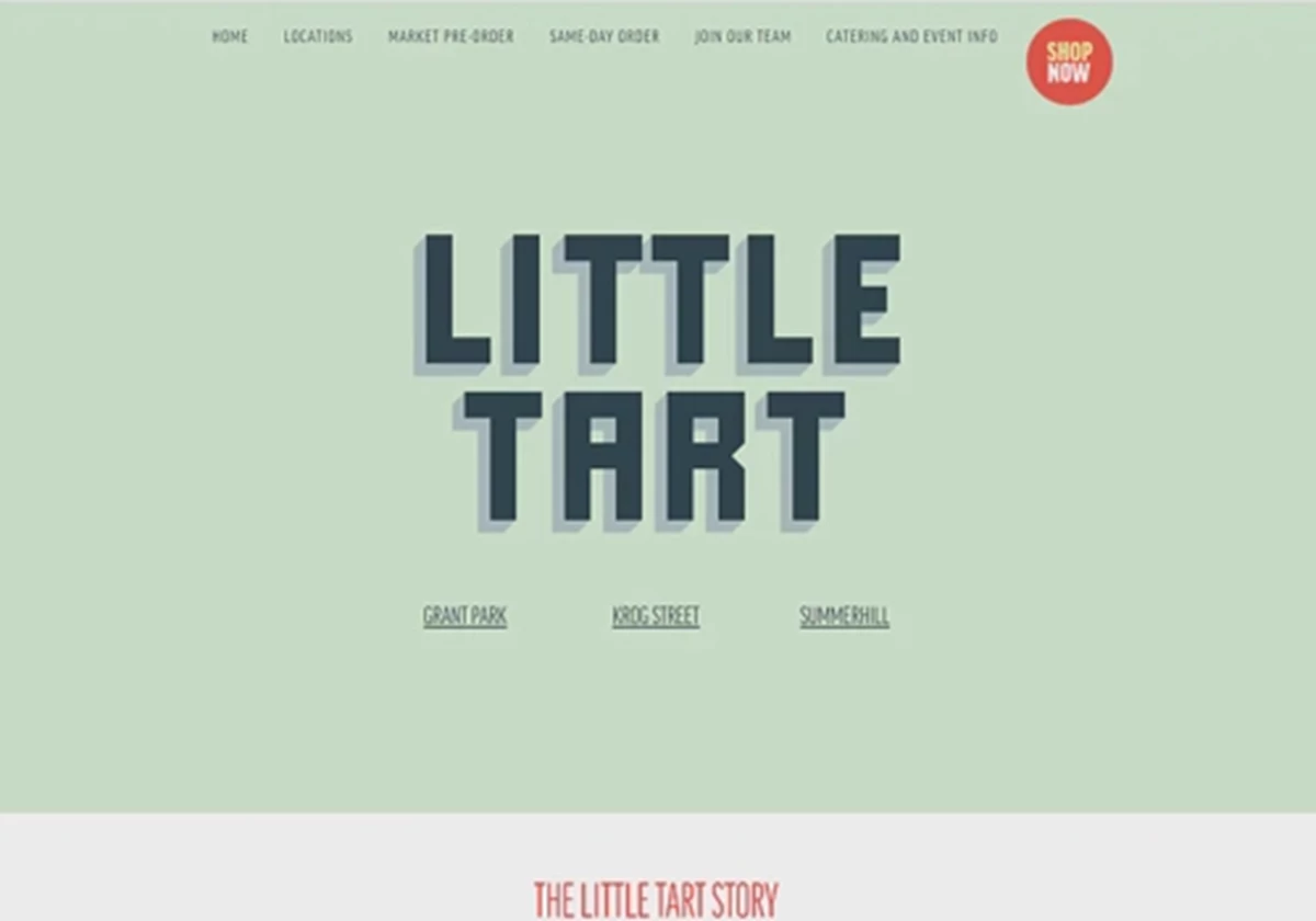 Little Tart - Website Creation - Little Tart