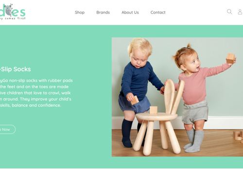 Meta Optimizers Project - E-commerce website for a baby products business