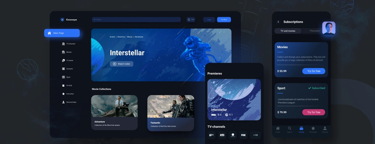 Plateforme de home cinéma améliorée avec davantage de contenus vidéo