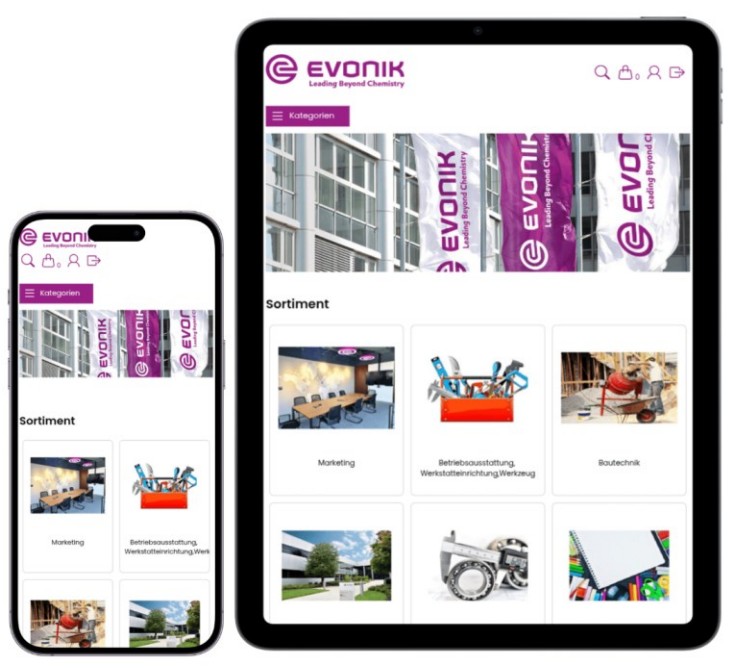 CosmoShop GmbH Project - Catalog system / procurement system creation
