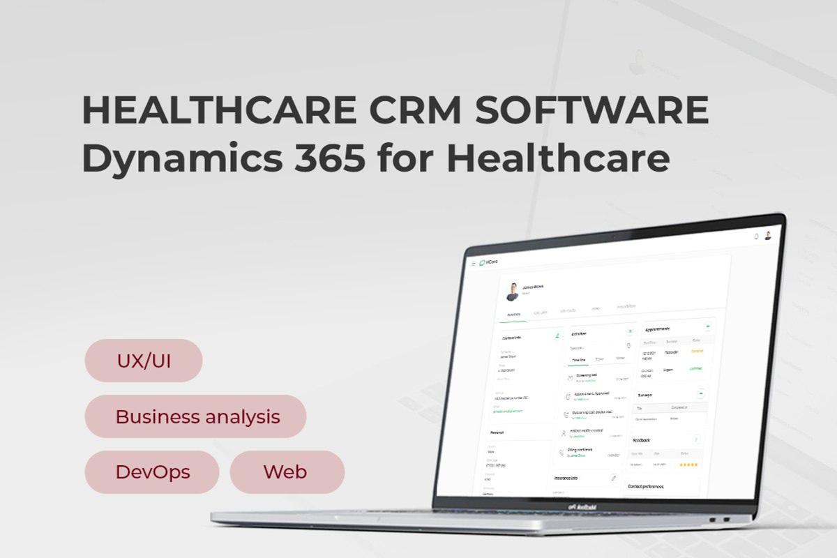 Logiciel CRM pour le secteur de la santé, réduction de 14% des coûts administratifs
