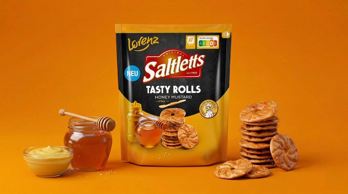 Packaging design for Lorenz Tasty Rolls