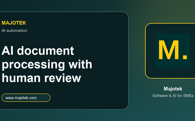 Majotek Project - Double You: AI document processing pipeline