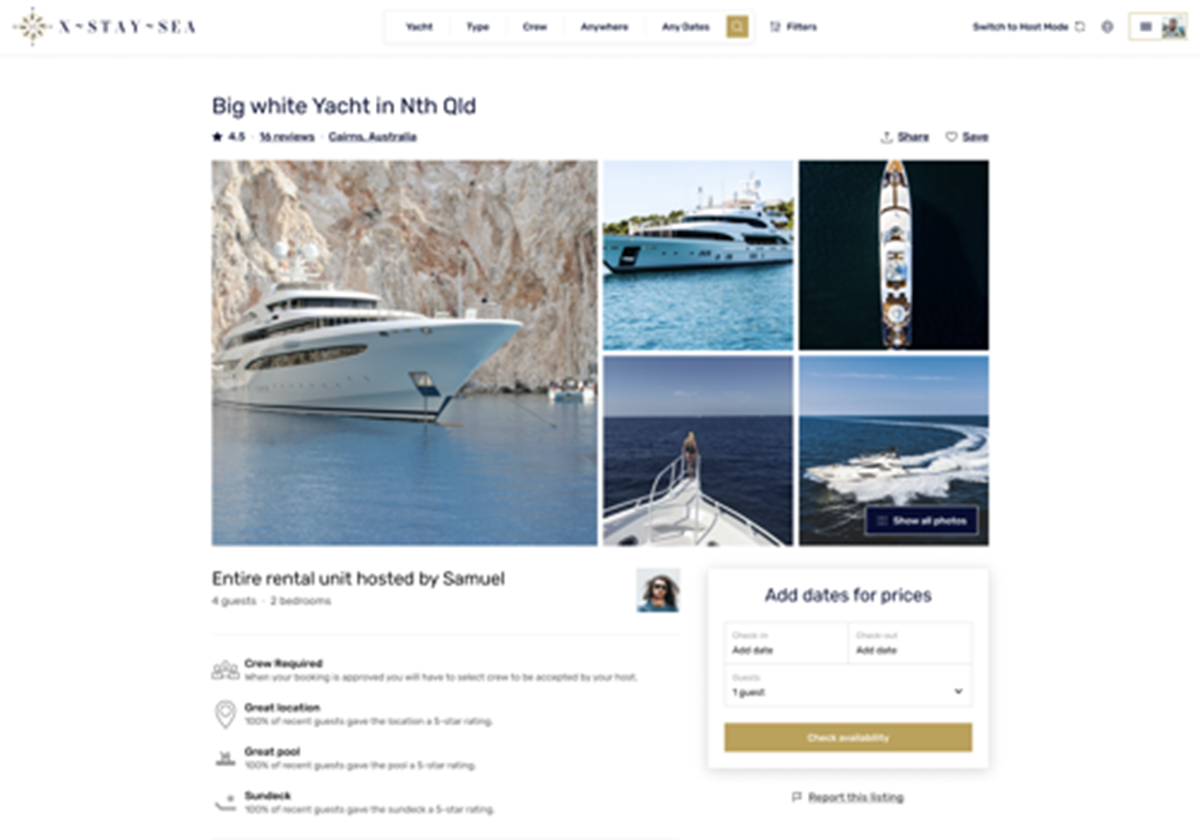 X-Stay-Sea — Yacht Rental and Experience Platform - X Stay Sea