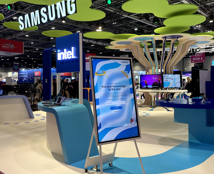 Samsung: Touchscreen quiz app
