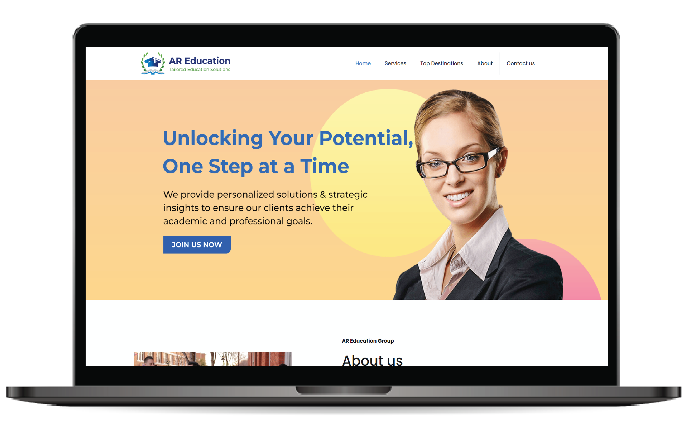 Digitilizeweb Project - Web Design for Education Consultancy