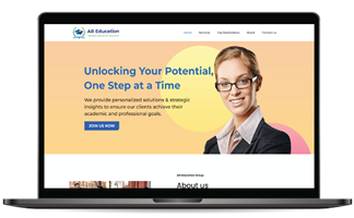 Digitilizeweb Project - Web Design for Education Consultancy