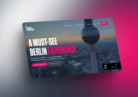 Webfluencer Project - Website design and strategy for Berlin's TV Tower