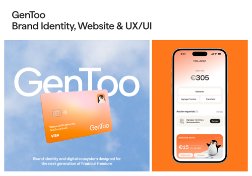 GenToo: Brand Identity, Website & UI/UX