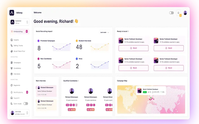 InterCode Project - Adway - AI HR-Tech SaaS Platform