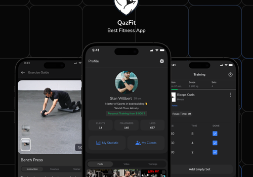 dreambit Project - QazFit - Best Fitness App