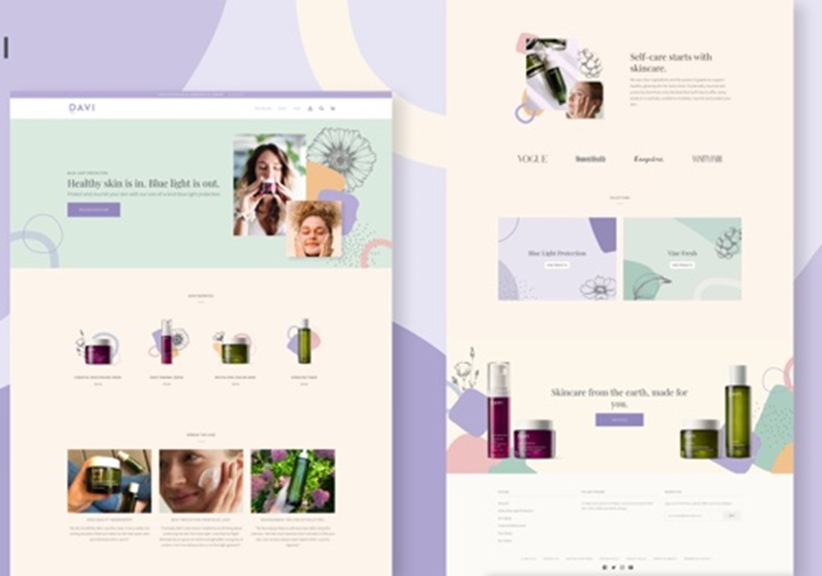 DAVI Skincare - Website - 