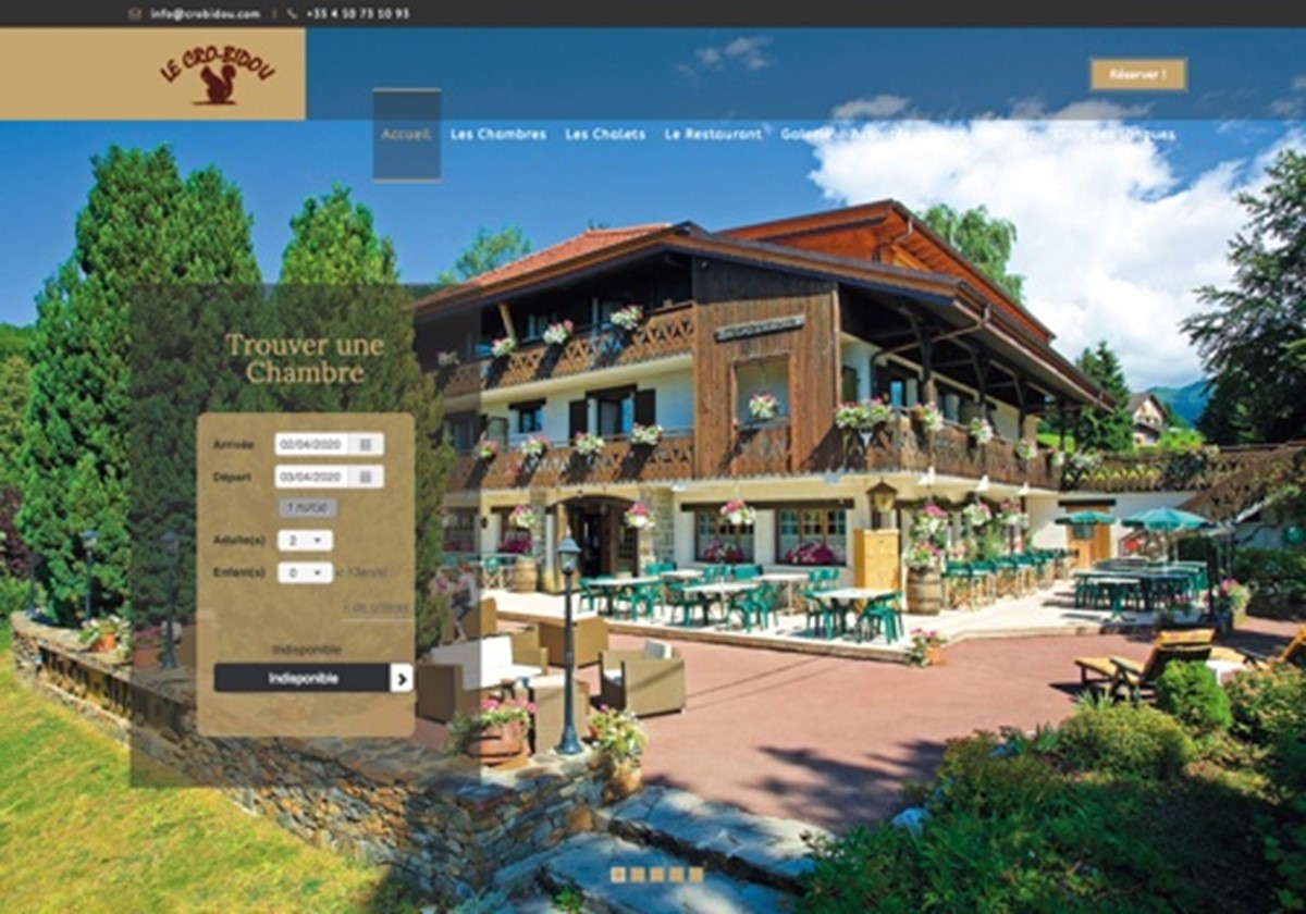 Wordpress Hotel Web and Ecommerce Development - 