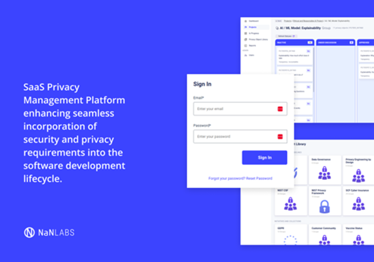 SaaS Privacy Management Platform - Blind Client