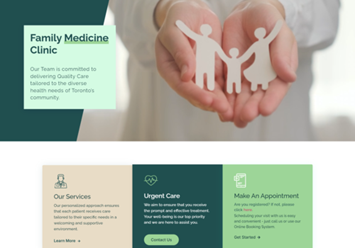 Luso Medicine - Web Design &  Development - Luso Medicine (Toronto Family Medicine Clinic)