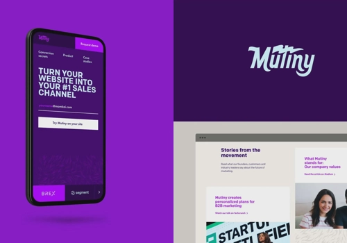 Momkai Project - Elevating Mutiny's website to raise a $50M Series