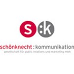 schönknecht : kommunikation gesellschaft für public relations und marketing mbh Logo