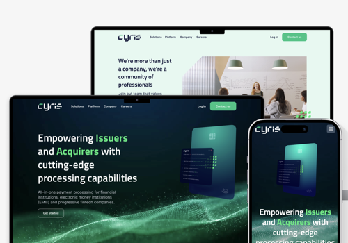 Voidweb Ltd Project - Cyris the all-in-one next-generation payment proce