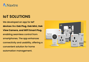 Naxtre Technologies Pvt Ltd Project - Oakter, Control Your Home, Anywhere, Anytime