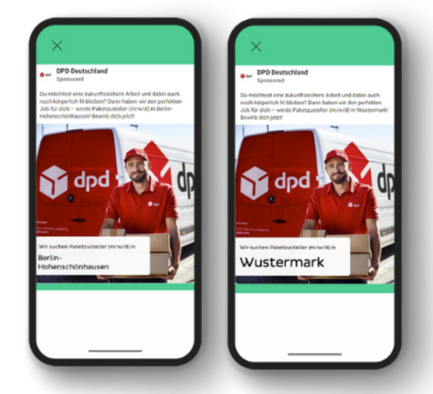 LocalUp Project - Site-specific social recruitment for DPD depots