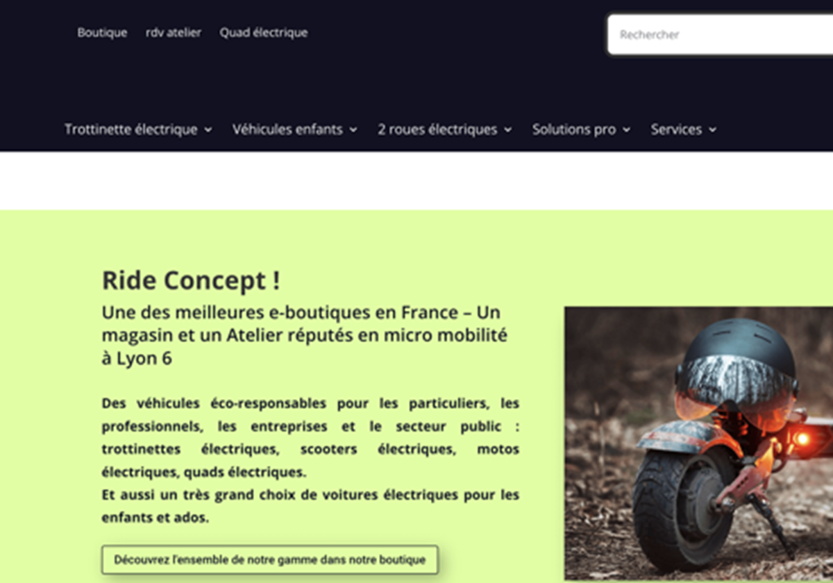 SEO for Ride Concept - 