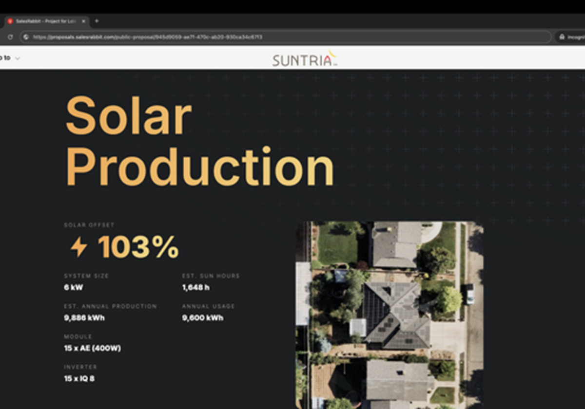 Proposals – High-Performance SaaS for Solar Sales - SalesRabbit
