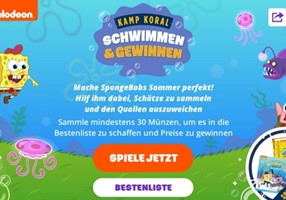 Peek & Poke Project - SpongeBob SquarePants Camp Coral