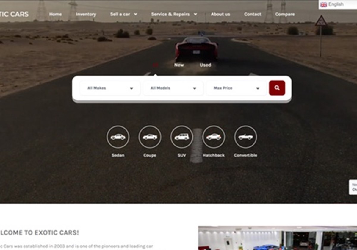  - Exotic Cars Dubai