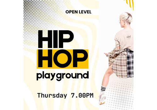 Task Virtual Project - OPEN LEVEL - Hip Hop Playground Brochure