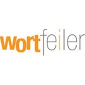 wortfeiler | text + konzept Logo