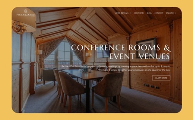 Panda Code Project - Focus Lounge - Restaurant and Conference Rooms