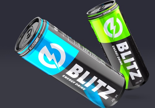 YA² Design Studio Project - Blitz Energy drink