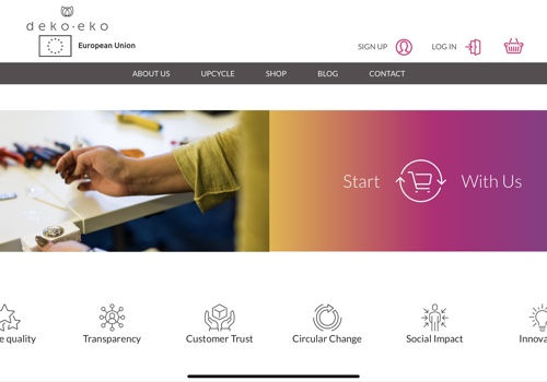 Orange Bird Project - Digital marketing for a circular economy company