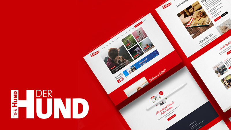 Case Study Image - Redesign DerHund.de