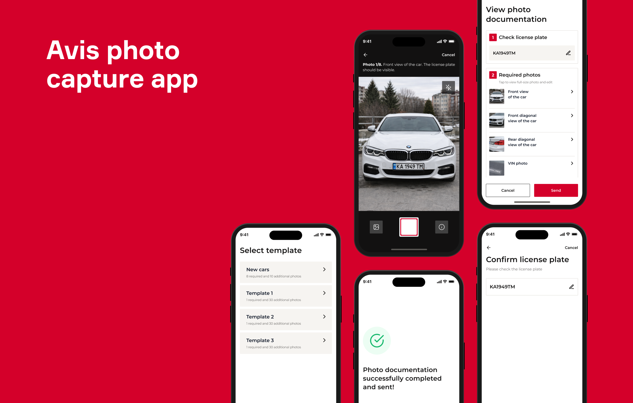 Mobile App for Vehicle Photo Documentation