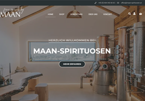 Online store for high-quality spirits