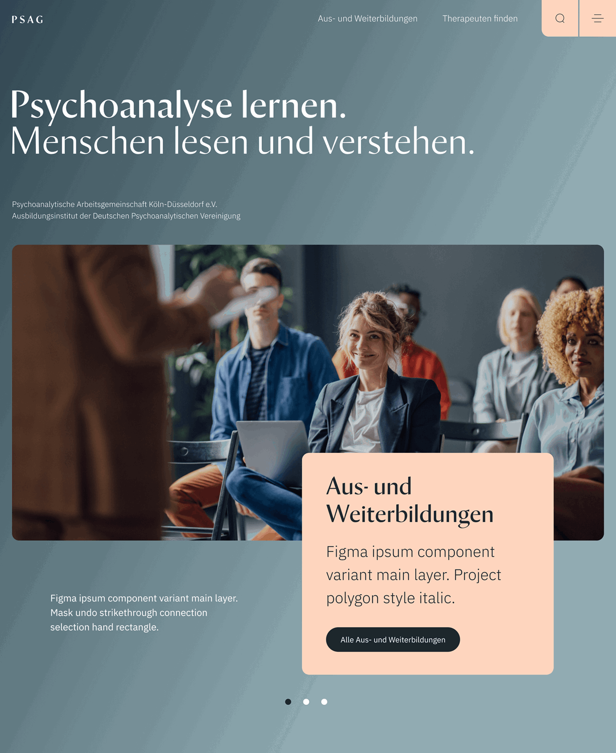 Website-Relauch (PSAG Cologne-Düsseldorf)