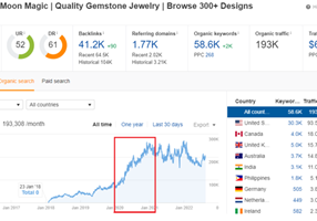 WinWin Media Project - SEO for jewelry ecommerce store