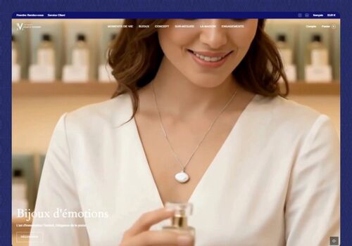 Shopify E-commerce Site for Valois Varden Jewelry