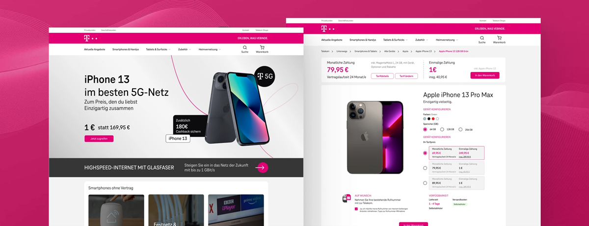 Une plateforme eCommerce pour un prestataire de télécommunications