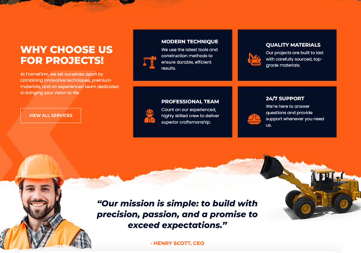 FrameFirm Web & SEO Project with Lead Generation - FrameFirm