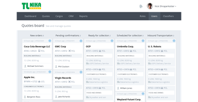 SumatoSoft Project - Custom Logistics Management System Development