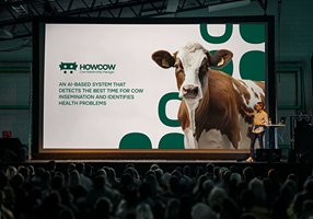 idealers Project - Branding and Pitch Deck for Agro Startup How Cow