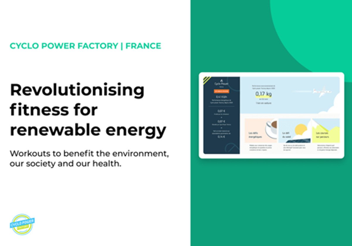 Revolutionising fitness for renewable energy - 
